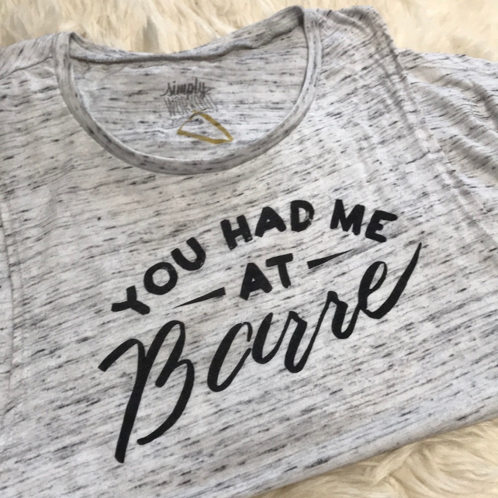 Simply Workout Barre tank